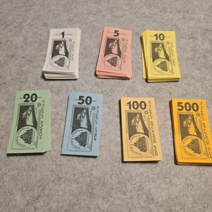 Star Wars Monopoly 1996 Collectors Edition Replacement Parts Money Vintage